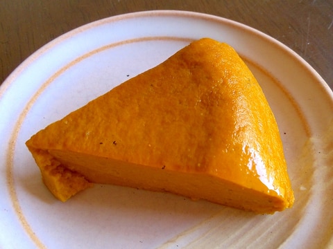 炊飯器でかぼちゃのプリンケーキ